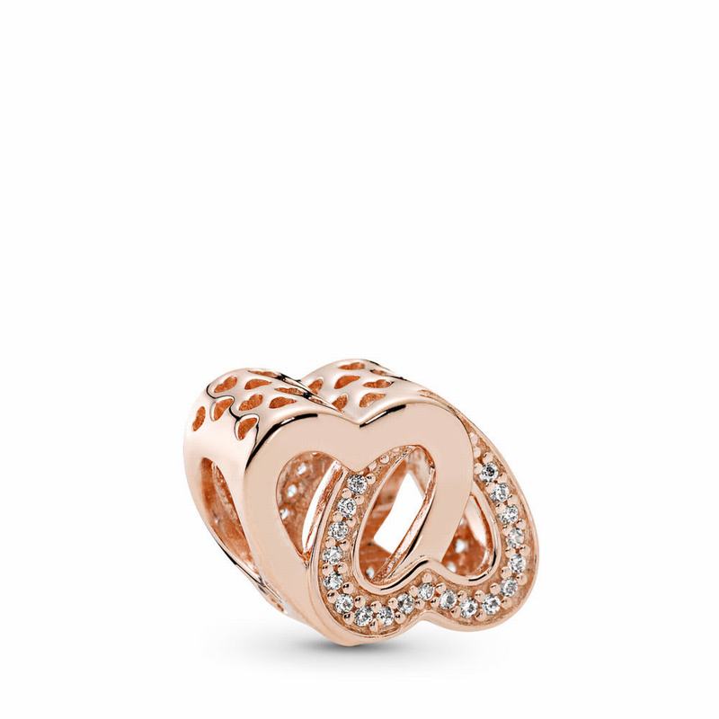 Pandora Australia Rose™ Entwined Love Charm | NMPOKU936